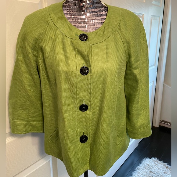 Jones New York Jackets & Blazers - Jones New York Linen Blazer